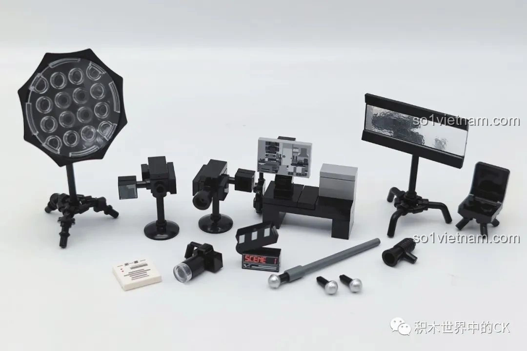 Mô hình hoàn chỉnh đồ chơi xây dựng Căn hộ Gia Hữu Nhi Nữ SEMBO 601310 từ góc nhìn rộng.