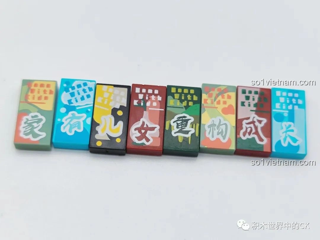 Giai đoạn lắp ráp các chi tiết nội thất của bộ Phim trường Gia Hữu Nhi Nữ SEMBO 601310.