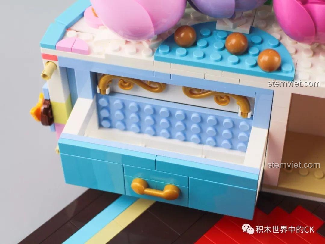 Bánh cưới 1400, bộ lắp ghép Bánh kem Sembo, đồ chơi lắp ráp Hộp quà 601400, bộ xếp hình Bánh sinh nhật Sembo, bánh kem trong hộp quà.