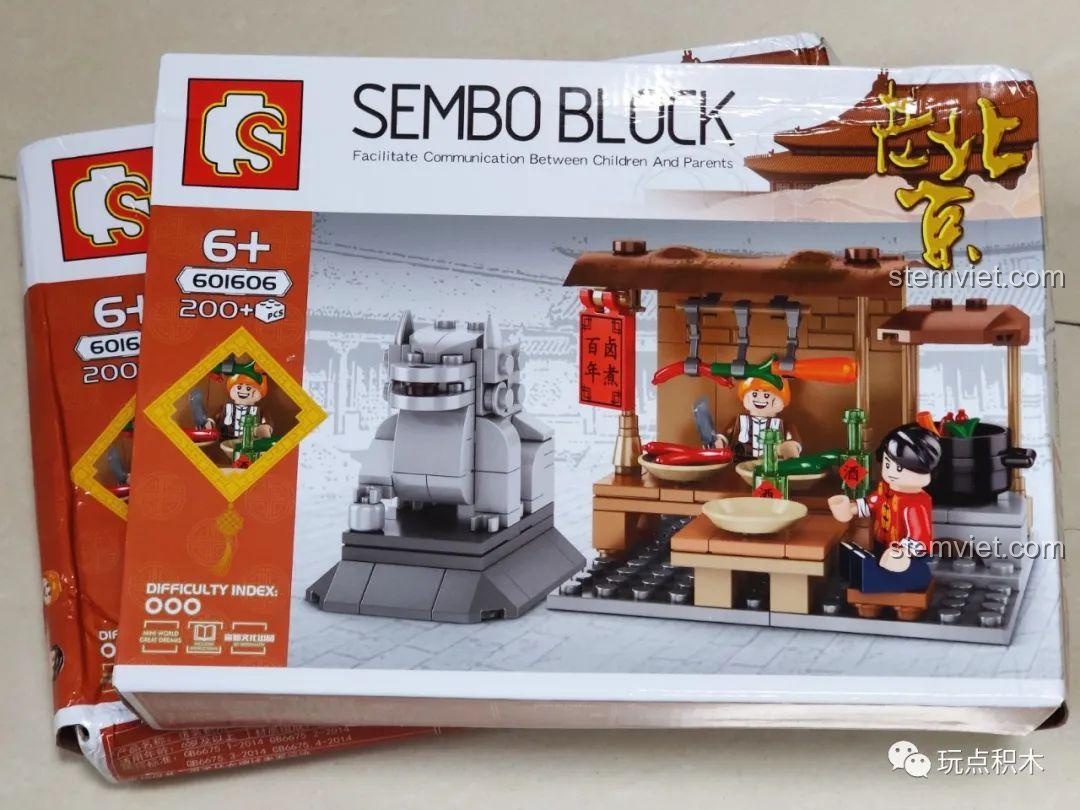 Chào mừng đến với bài review đồ chơi lắp ráp Sembo, hình ảnh minifigure vui nhộn, đồ chơi mô hình sáng tạo.