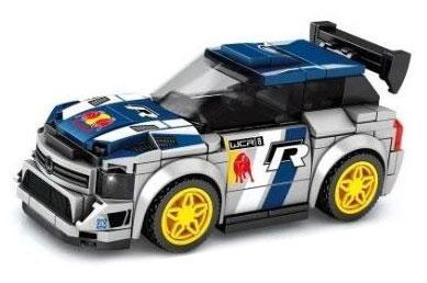Bộ lắp ráp Xe Đua Rally Volkswagen Polo SEMBO 607109, đồ chơi mô hình cho bé trai 6 tuổi giá rẻ.
