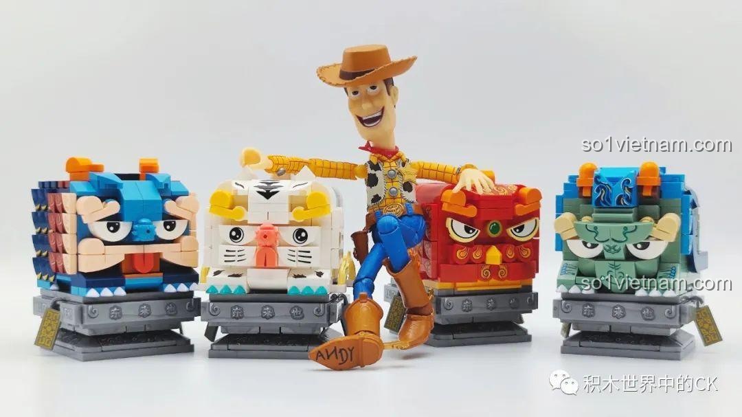 Tổng hợp 4 mẫu Tứ Linh SEMBO 608051