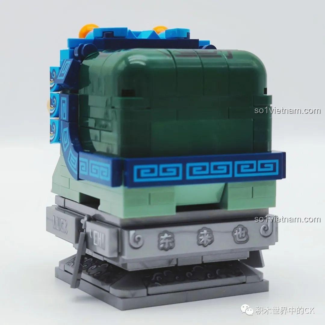 Mô hình Chu Tước SEMBO 608053 với thẻ may mắn Chi Chi Bu Bu Tài Lộc Phát Đạt Thuận Lợi