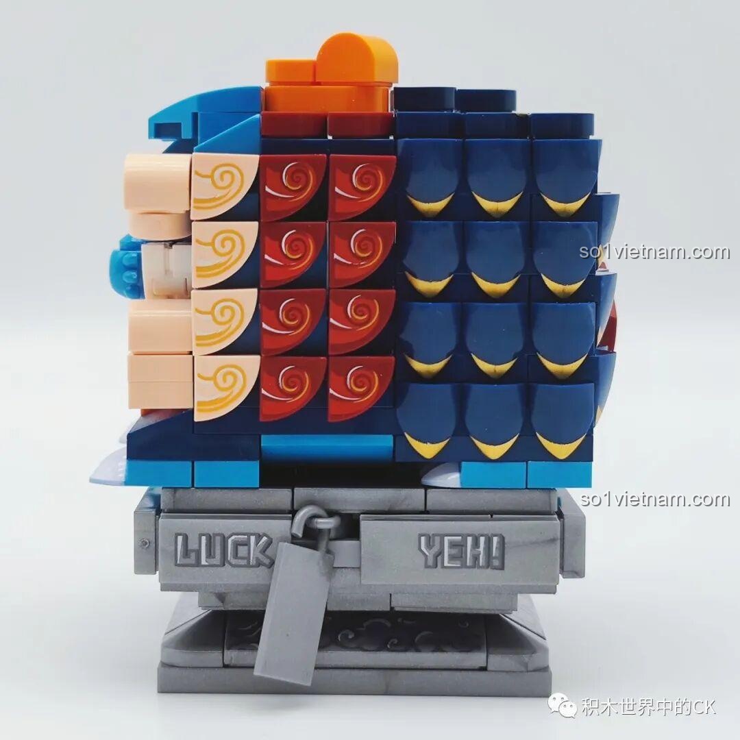 Mô hình Chu Tước SEMBO 608053 với thẻ may mắn Phát Lộc