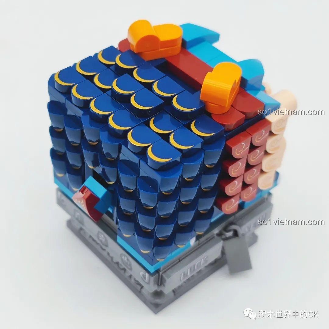 Mô hình Chu Tước SEMBO 608053 với thẻ may mắn Sức Khỏe