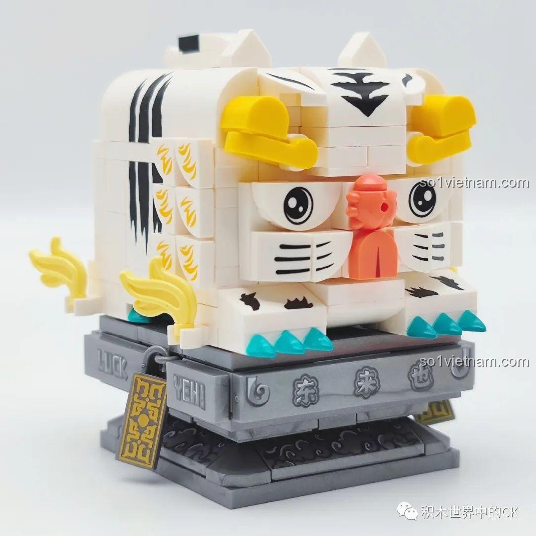 Mô hình Chu Tước SEMBO 608053 với thẻ may mắn Tài Lộc Phát Đạt