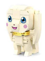 Bộ lắp ghép Digimon Salamon SEMBO 609315, mô hình thú cưng kỹ thuật số đáng yêu cho bé gái 6 tuổi, giá rẻ.