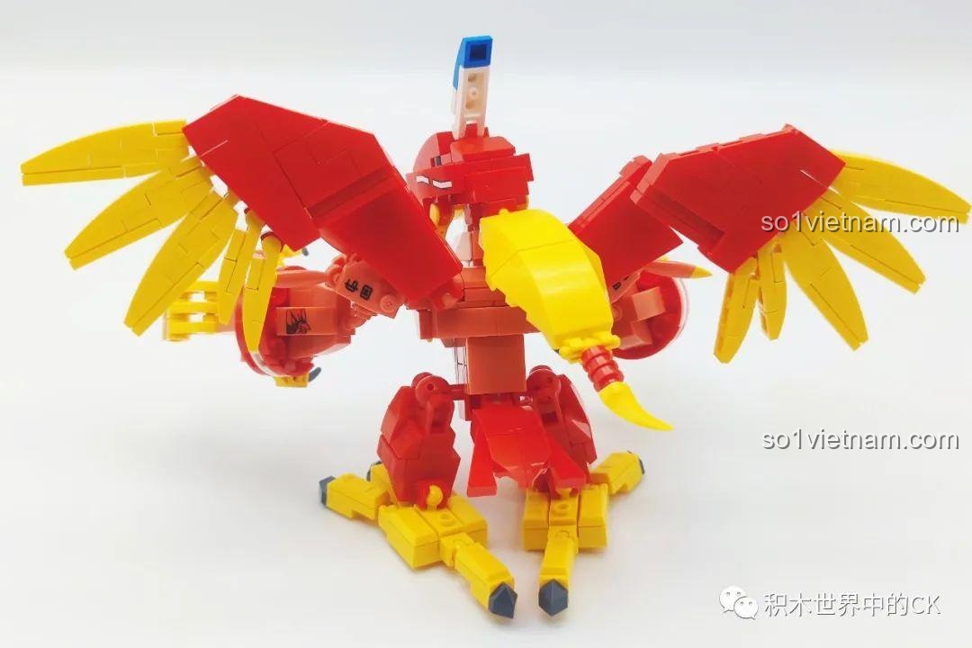Tem dán sản phẩm Digimon Adventure Garurumon SEMBO BLOCK 609318