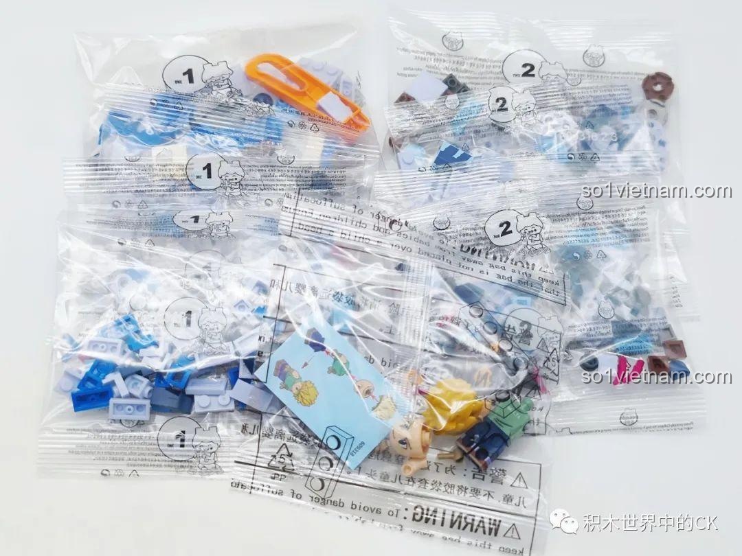 Chi tiết mô hình Garudamon Digimon Adventure SEMBO BLOCK 609317