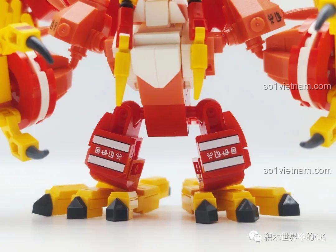 Mô hình Garurumon Digimon Adventure SEMBO BLOCK 609318 (cánh)