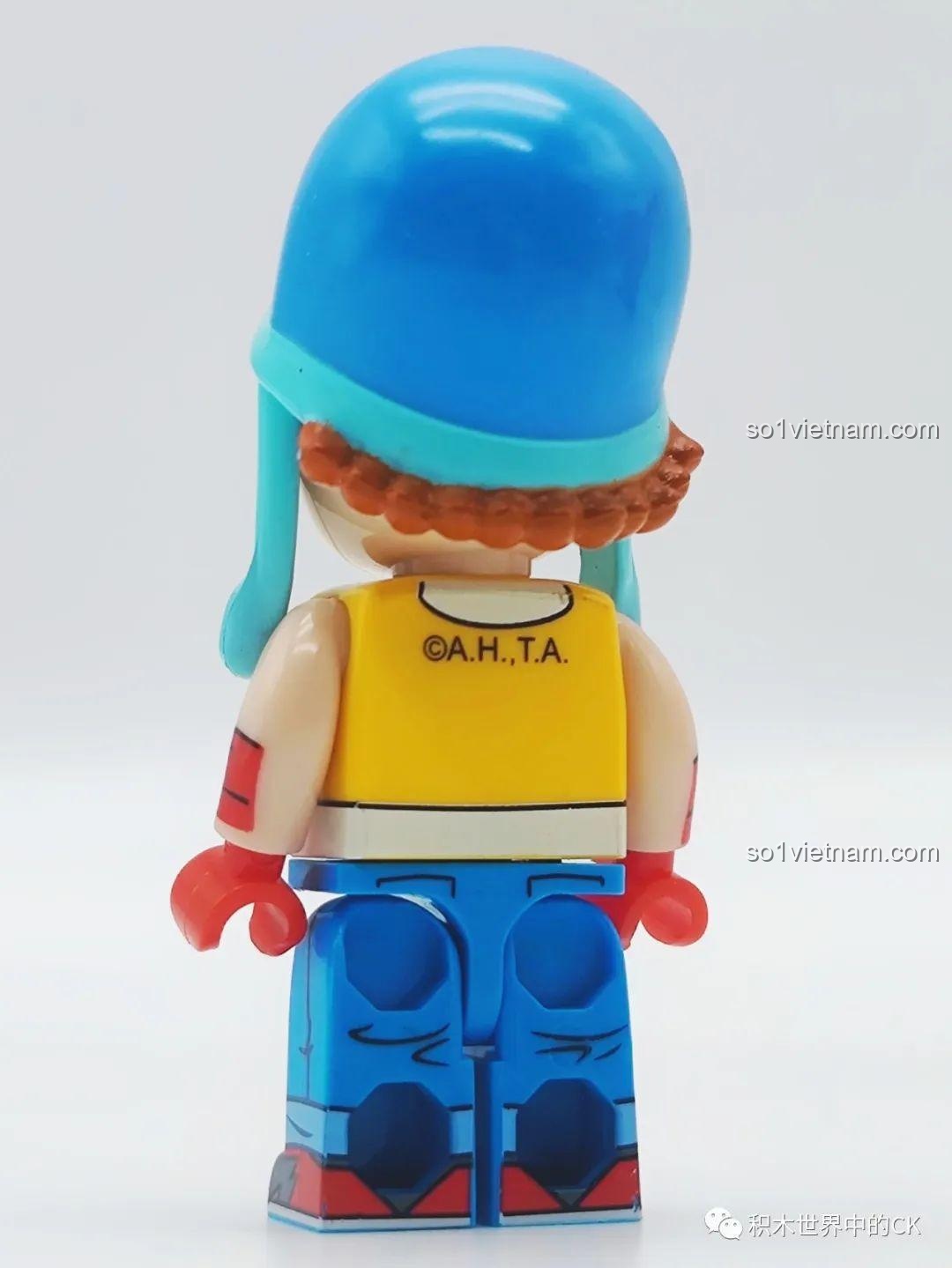 Mô hình thú người Garurumon Digimon Adventure SEMBO BLOCK 609318 hoàn thiện