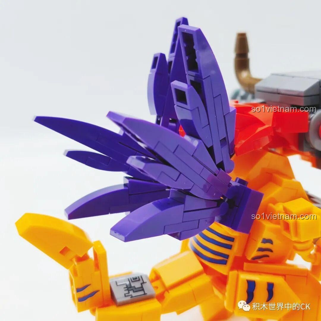 Mô hình Máy Khủng Long Digimon SEMBO BLOCK 609320