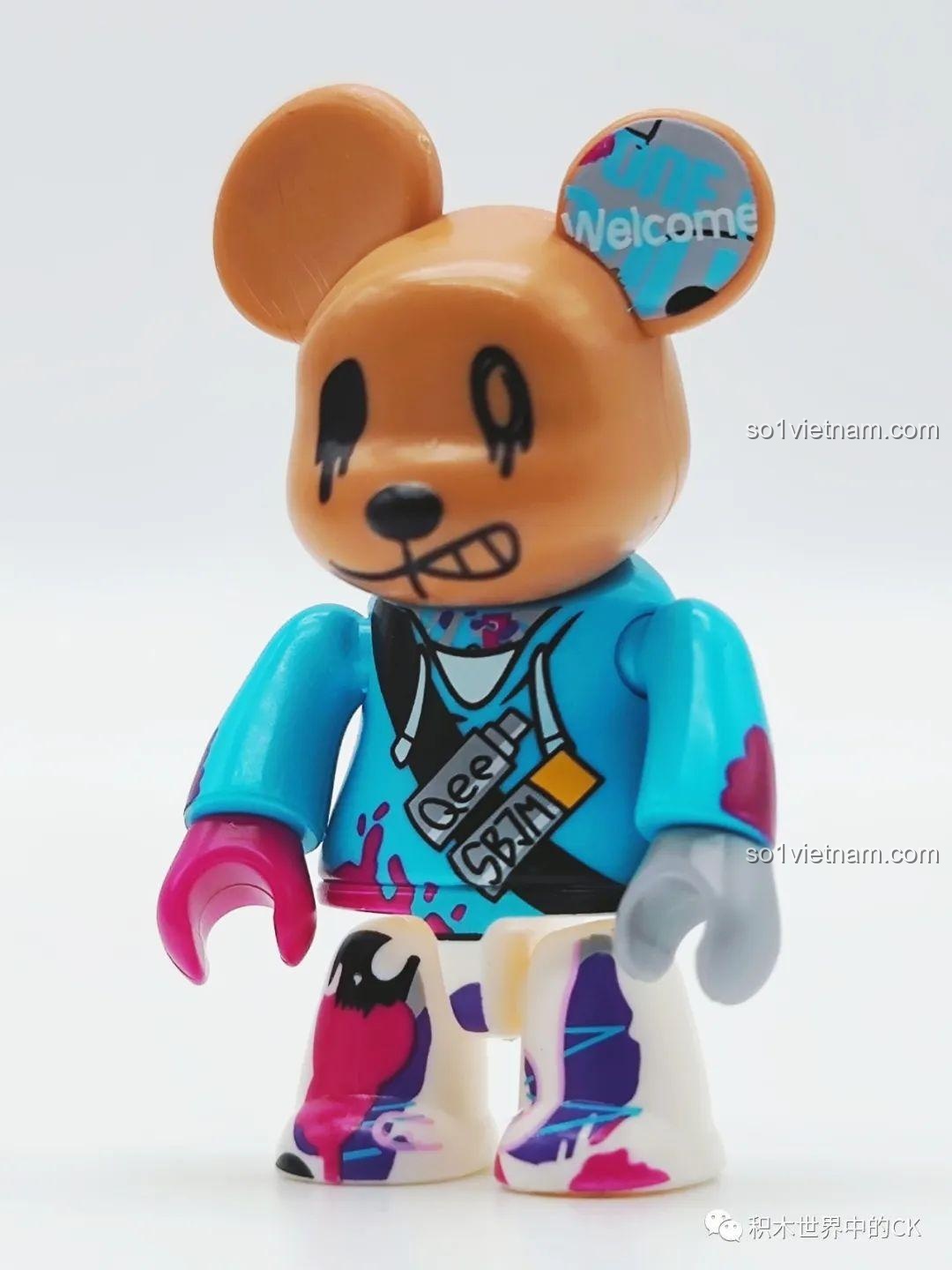 Nhân vật Doodle Bear (612007) của SEMBO Qee Series