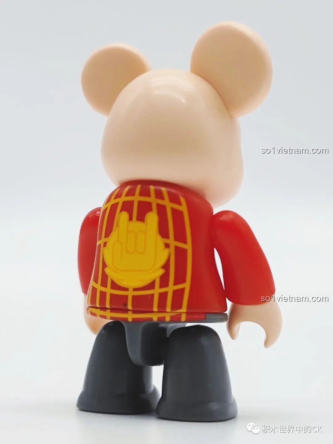 Cận cảnh mô hình Travel Bear (612008) SEMBO Qee Series