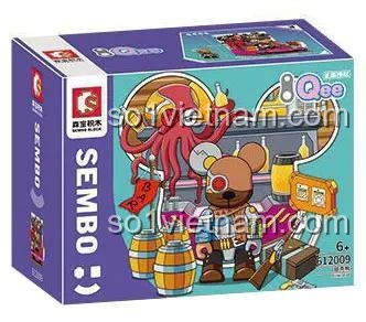 Hộp sản phẩm Gấu Punk SEMBO 612009