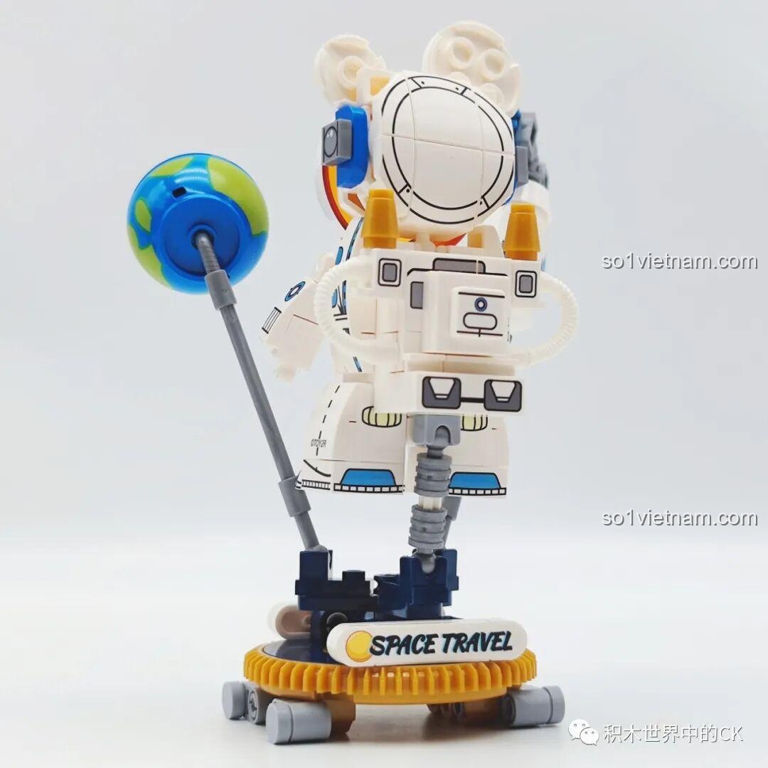 Chi tiết bệ đỡ của bộ SEMBO 612012 Phi hành gia vũ trụ