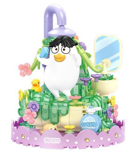 bộ lắp ghép Vịt Tiểu Lưu Tắm Bồn Hoa SEMBO 612023, đồ chơi sáng tạo cho bé gái 6 tuổi giá rẻ.