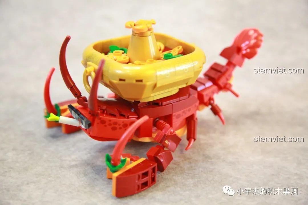 Tôm Hùm Lẩu Cay 613102 Mô hình Tôm Hùm Lẩu SEMBO, bộ đồ chơi lắp ráp chất lượng cao, giúp bé phát triển tư duy sáng tạo.