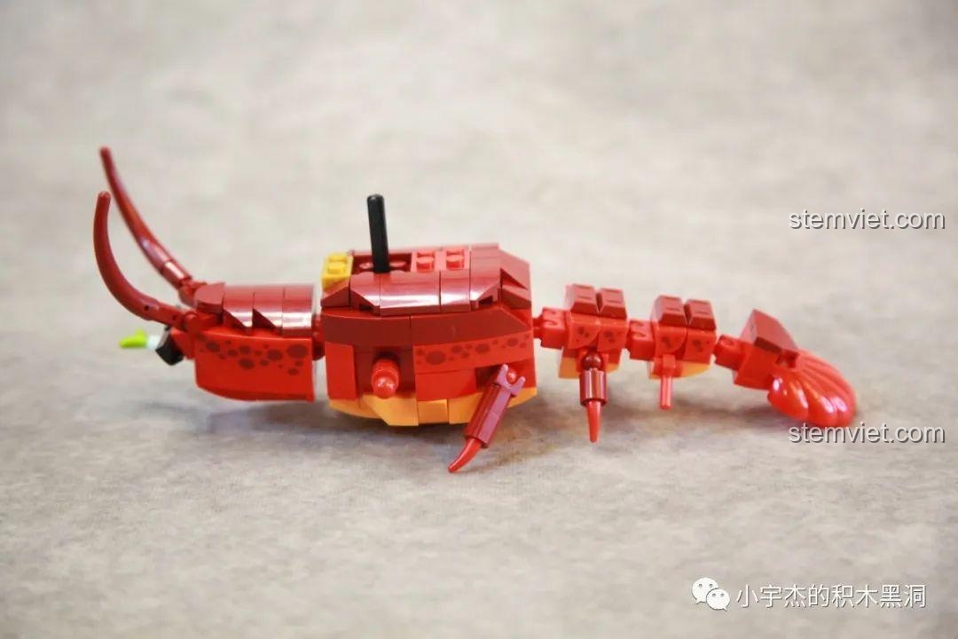 Đồ chơi lắp ráp 613102 Tôm Hùm Lẩu, mô hình Tôm Hùm Lẩu độc đáo, đồ chơi sáng tạo cho bé 6 tuổi, chất lượng cao.