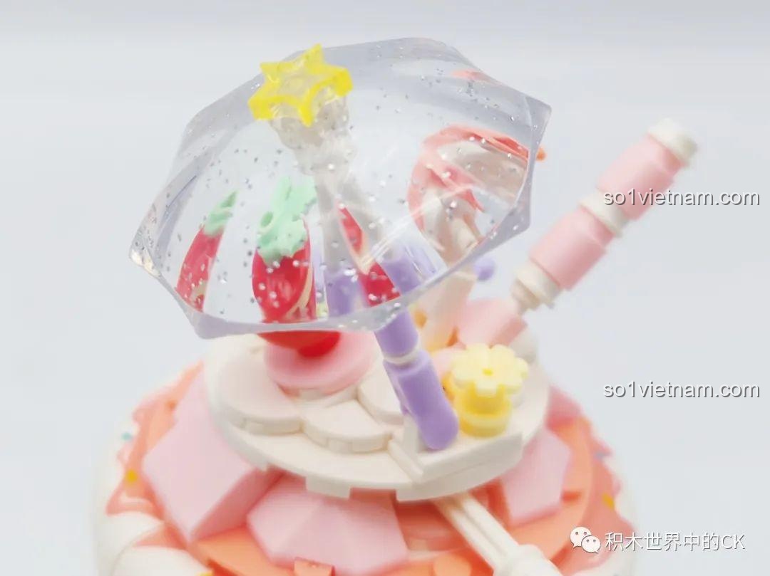 Các minifigure trong bộ sưu tập SEMBO "Candy Planet"