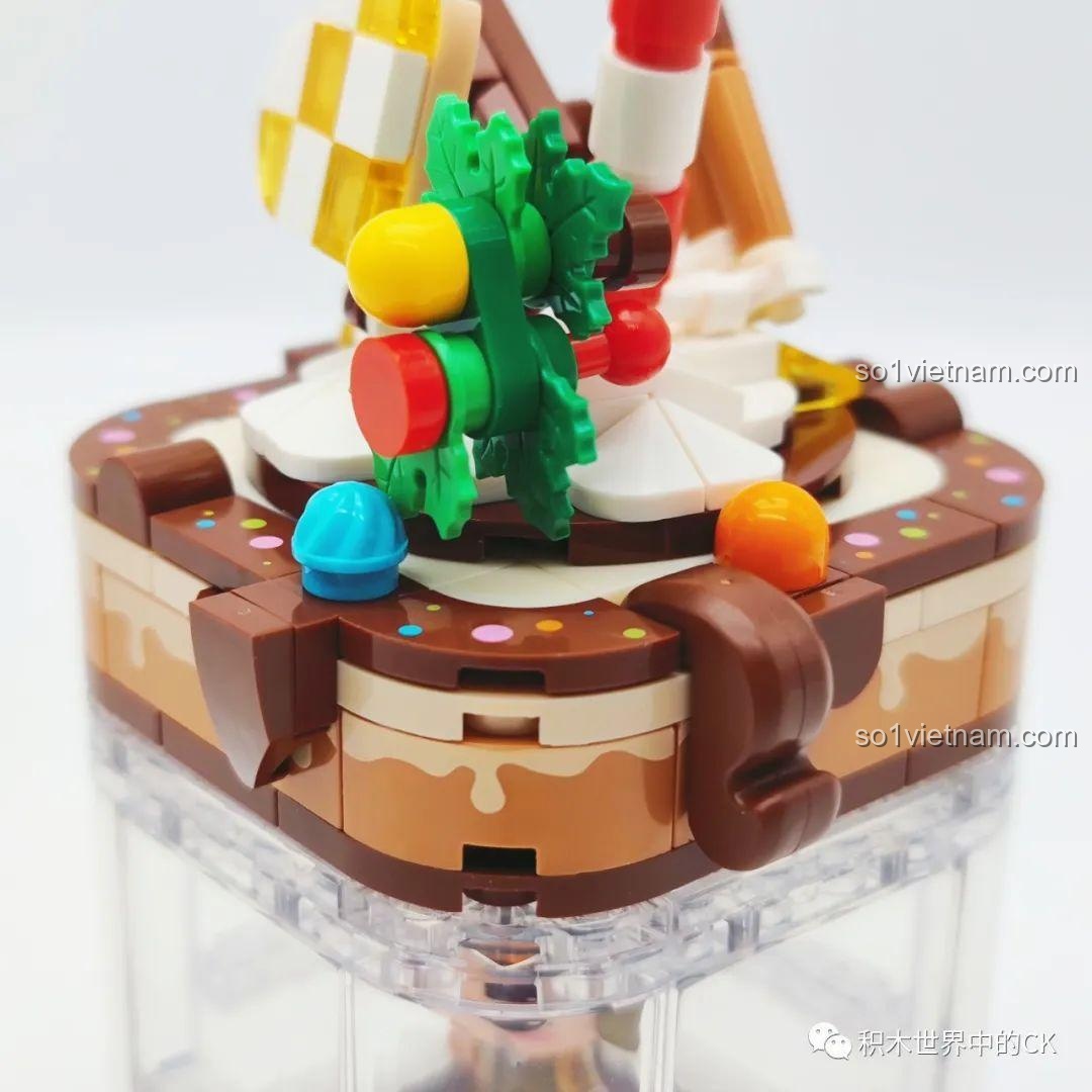 Các gói chi tiết của mô hình SEMBO 615013 Cốc Trà Sữa "Matcha Mint"