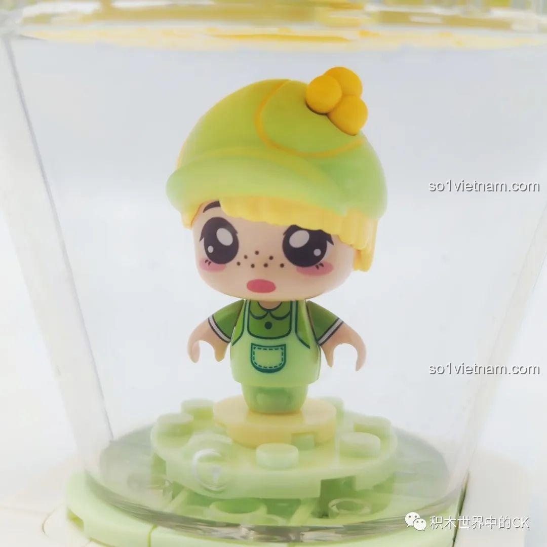 Mô hình SEMBO 615014 Cốc Trà Sữa "Ocean Frosting" sau khi lắp ráp