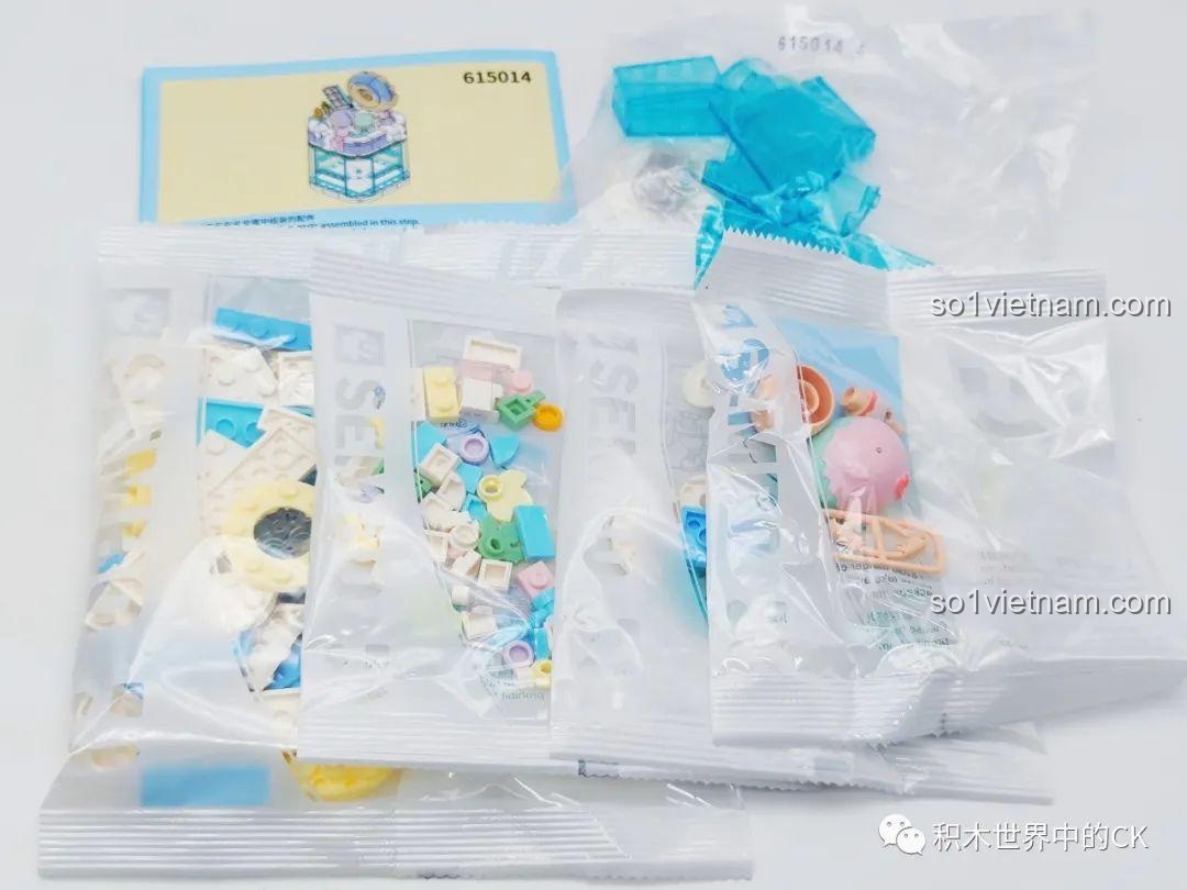 Nhân vật cô gái trong bộ SEMBO 615014 Cốc Trà Sữa 