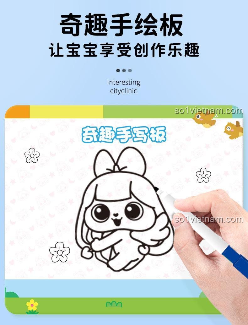 đồ chơi mô hình Y tá đồ chơi SEMBO 690103 kèm bảng vẽ sáng tạo, giúp bé gái phát triển tư duy và trí tuệ