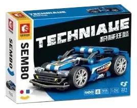 Hộp sản phẩm SEMBO Technic Xe Thể Thao Tốc Độ Cao Phantom 7015