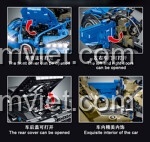 SEMBO 701941 Bugatti Chiron - Mô hình siêu xe màu xanh dương