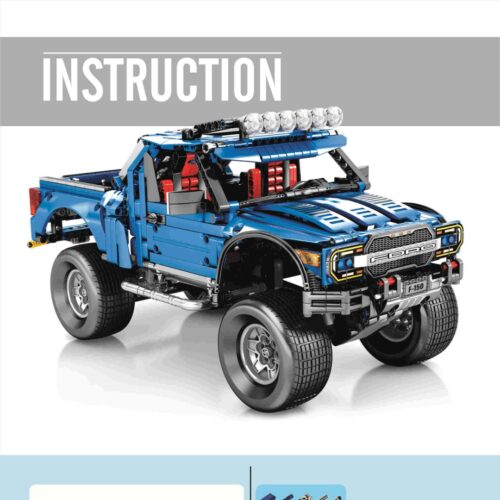 hướng dẫn lắp ghép SEMBO 701970 Xe Bán Tải Ford F-150 Raptor PDF gốc chất lượng cao