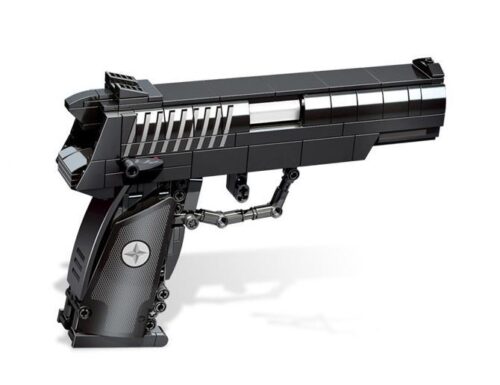 Mô hình súng lục bán tự động QSZ-92 SEMBO 702350 lắp ráp từ 429 mảnh, đồ chơi cho con trai 14 tuổi.