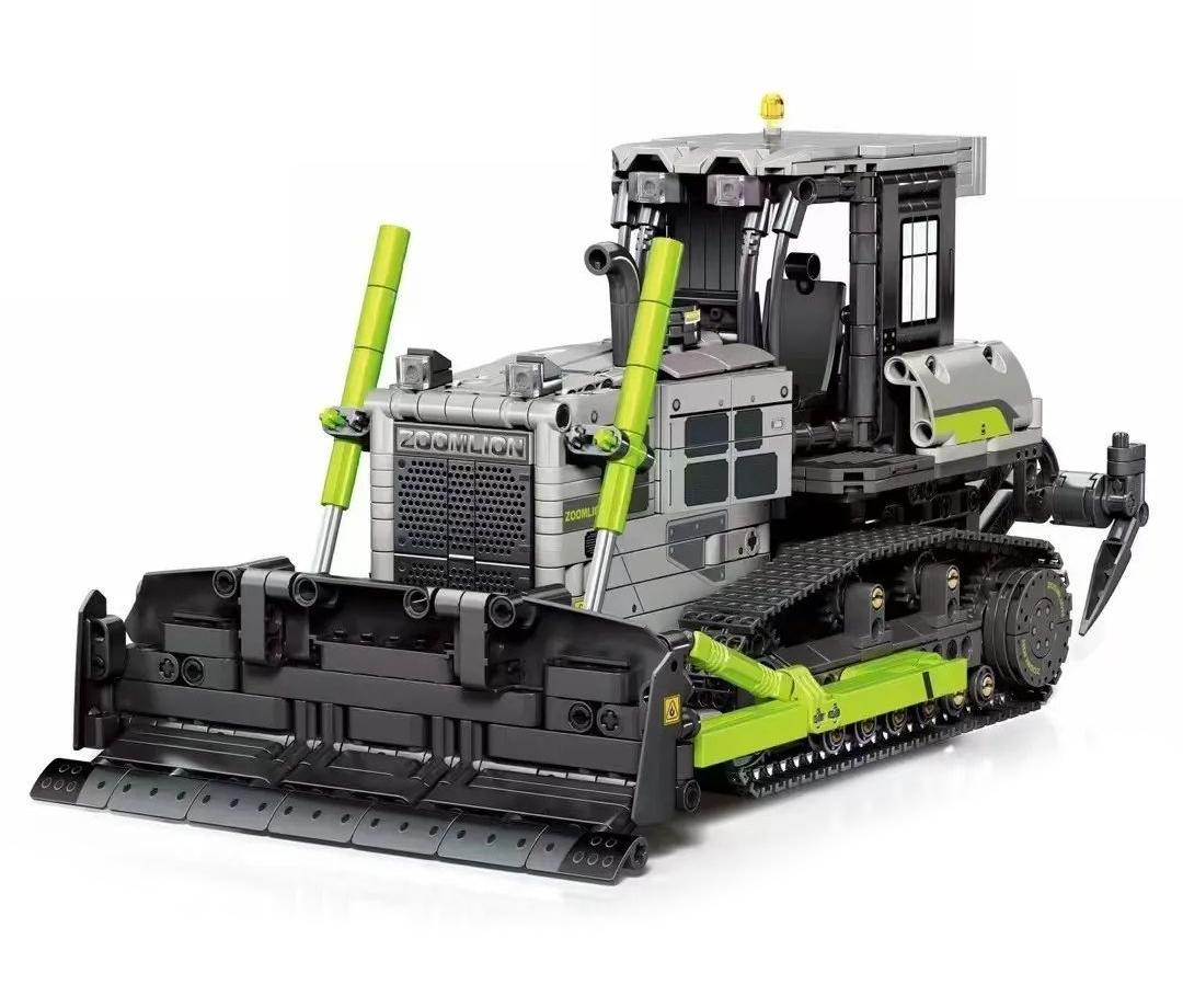 Mô hình hoàn thiện của bộ lắp ráp Xe ủi Zoomlion SEMBO 705940, một đồ chơi mô hình chi tiết dành cho con trai trên 6 tuổi, thể hiện sức mạnh công trường với giá tốt.