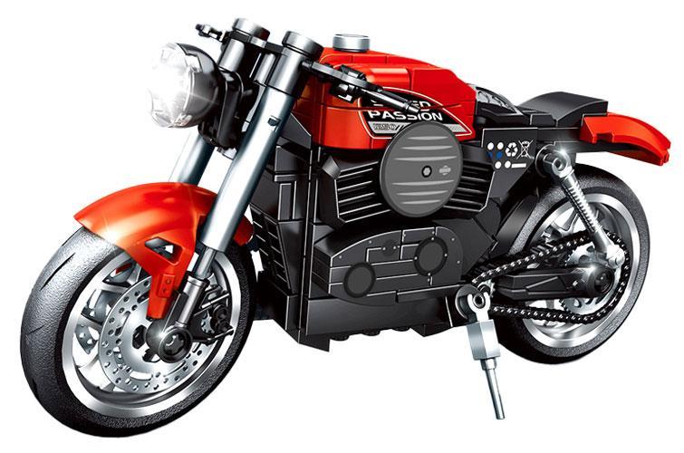 Mô hình xe đua Aprilia 714553, một món đồ chơi lắp ghép cho bé trai 6 tuổi mê tốc độ, giá rẻ.