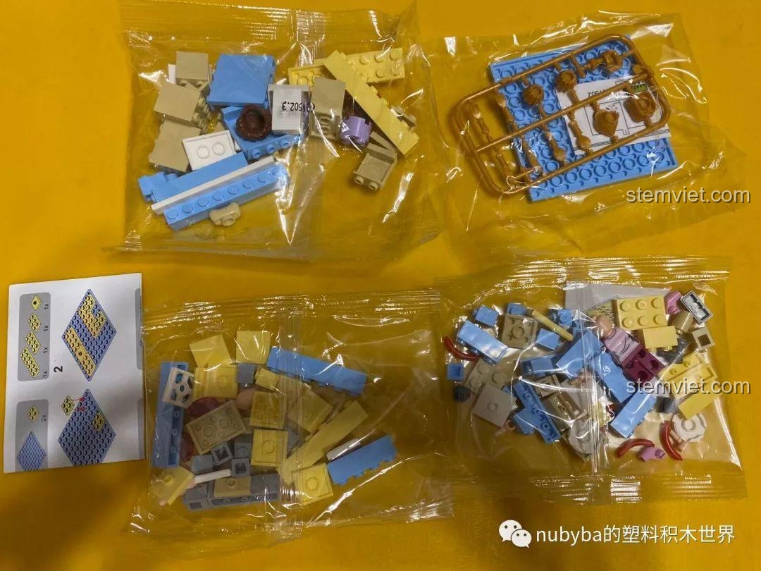 SEMBO BLOCK 601504 Phòng ngủ - Các bộ phận lắp ráp