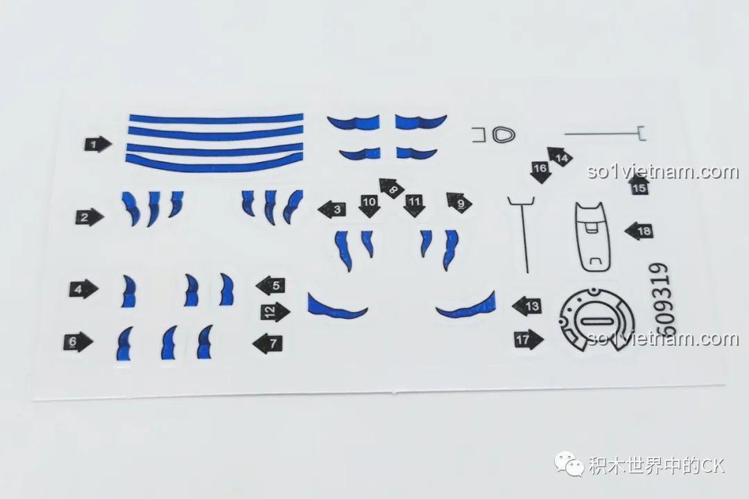 Sticker bộ lắp ghép SEMBO BLOCK 609319 Máy Khủng Long (Greymon) Digimon