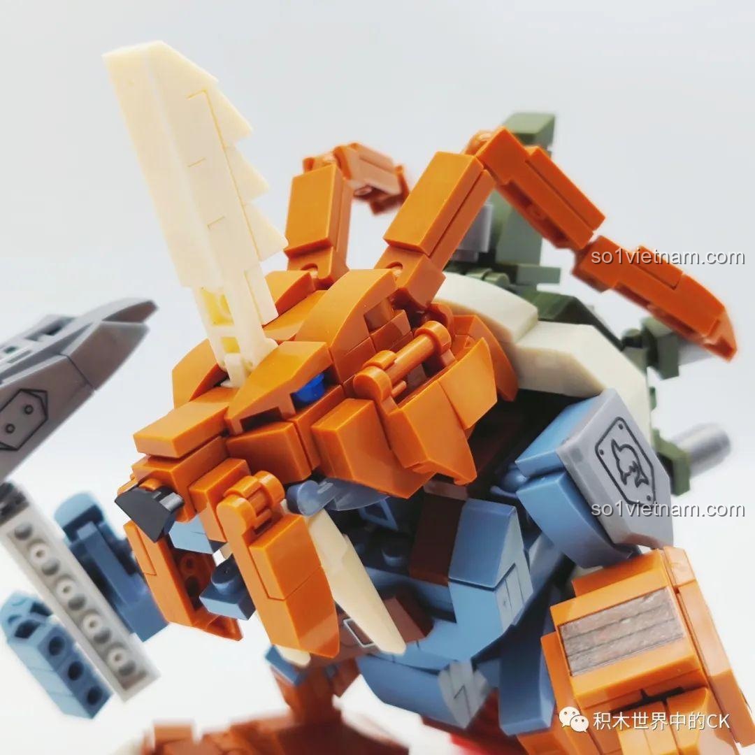 Mô hình Zudomon Digimon tạo dáng SEMBO BLOCK 609320