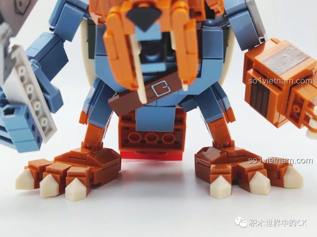 Mô hình Zudomon Digimon tạo dáng SEMBO BLOCK 609320