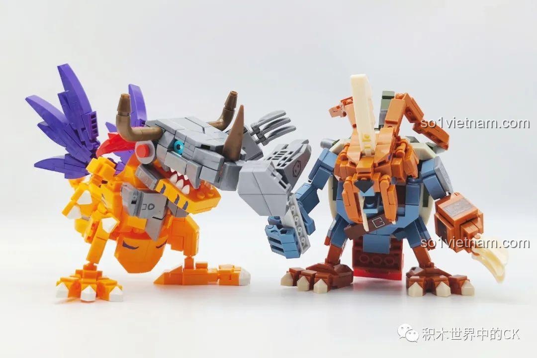 Mô hình Zudomon Digimon tạo dáng SEMBO BLOCK 609320