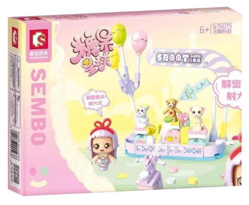 Hộp sản phẩm SEMBO BLOCK 615015 Cửa hàng Đồ chơi Pop-up Ngọt ngào