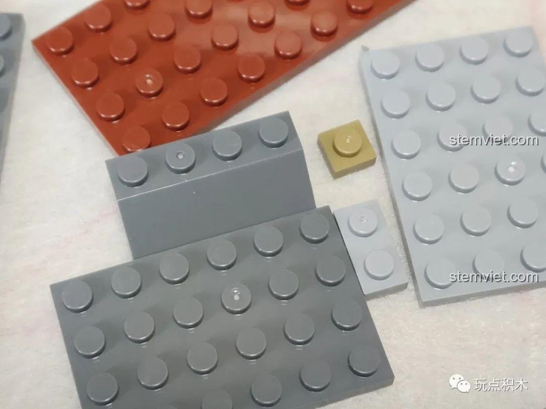 Sticker chuyển nhiệt bộ lắp ghép Sembo 601606, chi tiết trang trí cho mô hình phố cổ, đồ chơi lắp ráp chất lượng cao.