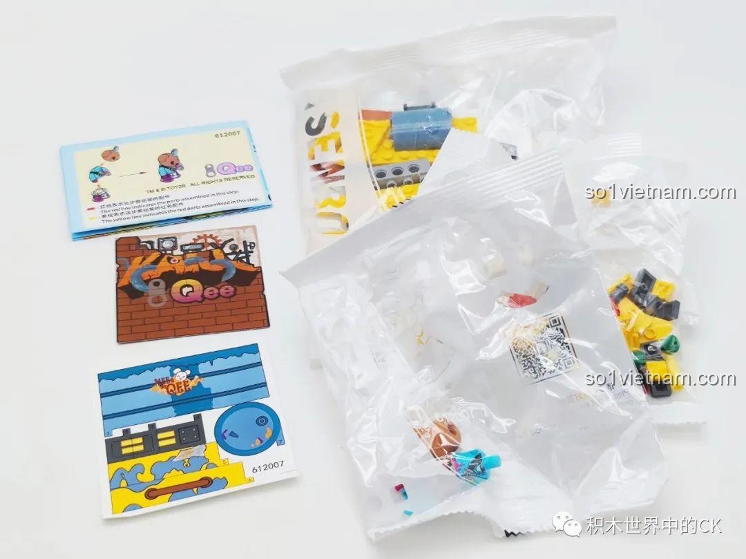 Tất cả các nhân vật SEMBO Qee Series chụp cùng nhau