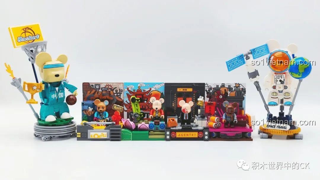 Trưng bày các mẫu SEMBO Qee Series