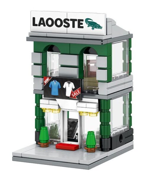 Bộ lắp ghép Cửa hàng thời trang Laooste SEMBO SD6081, đồ chơi xếp hình giá rẻ cho bé gái 6 tuổi.