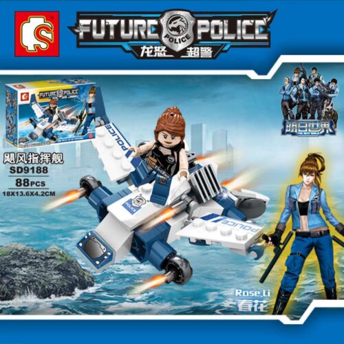 Long Nộ Siêu Cảnh: Robot Hợp Thể 8 Kiểu SEMBO SD9195 hướng dẫn lắp ghép SEMBO SD9195 Robot Tương Lai