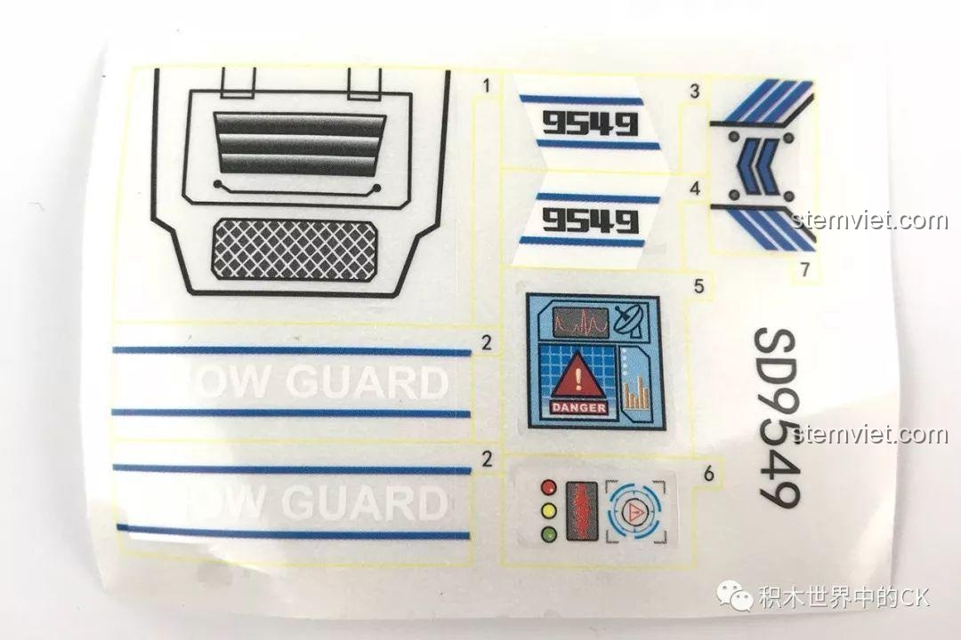 Minifigure Bowen và Nhà khoa học trong bộ lắp ráp SEMBO SD9549, chi tiết tinh xảo.