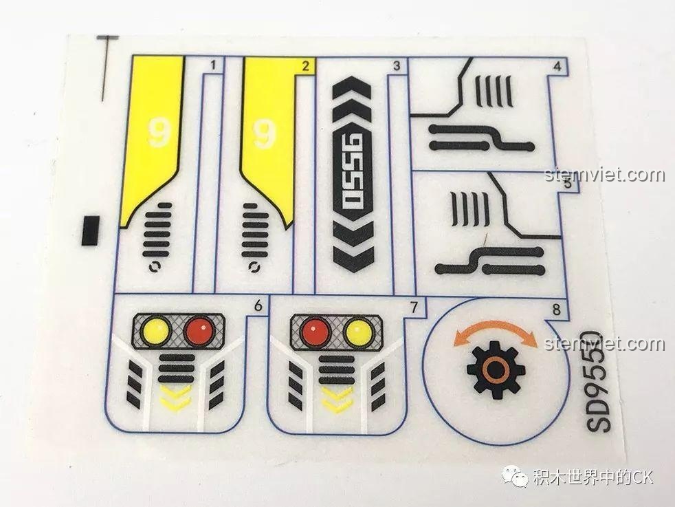 Minifigure Đại Vĩ của bộ đồ chơi Xe Cứu Hộ Núi Lửa SEMBO SD9550