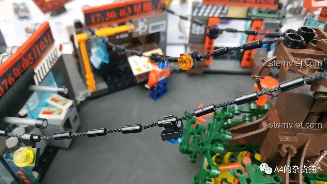 Cận cảnh Hiệu Thuốc và các chi tiết xung quanh trong mô hình Thành Phố Ngầm Lưu Lạc Địa Cầu SEMBO.