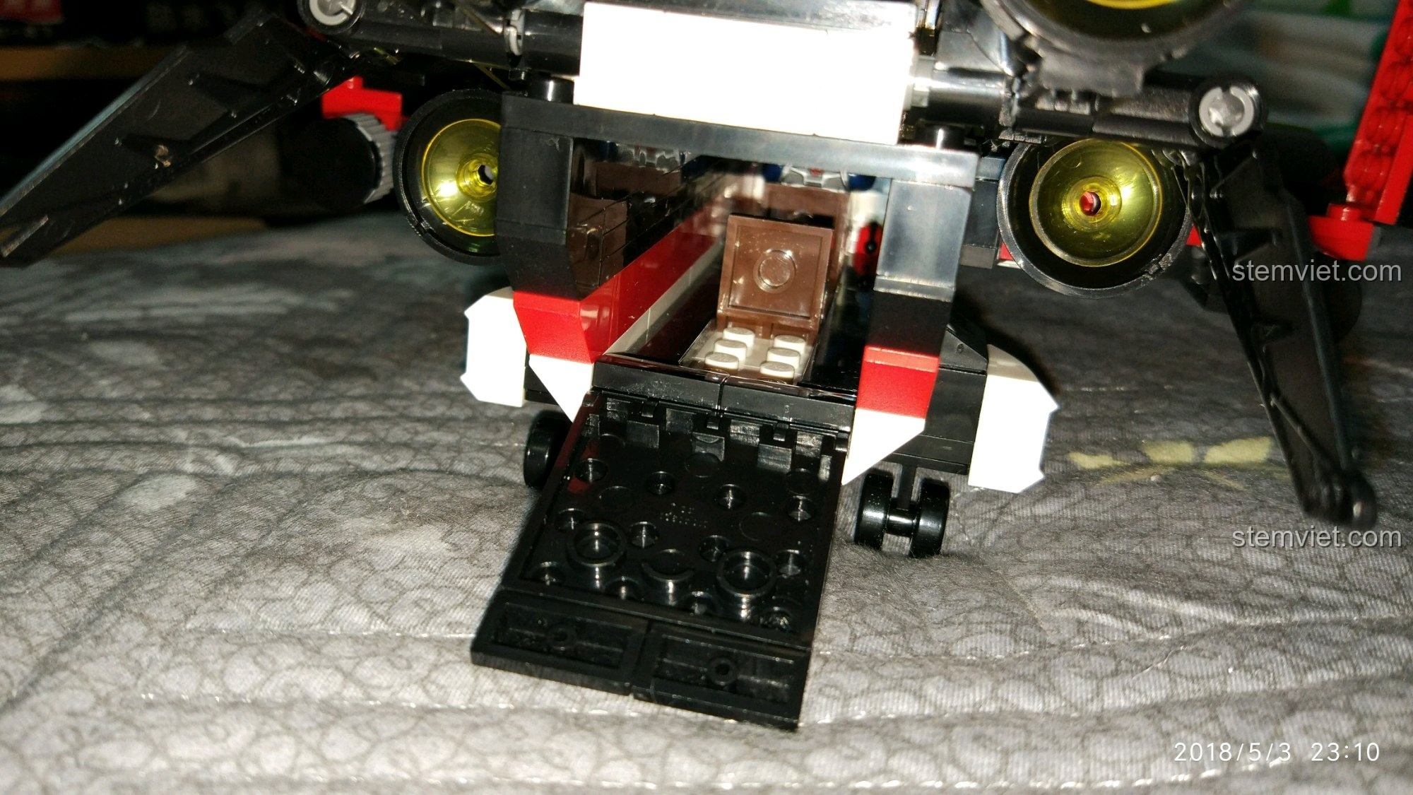 Cánh của phi thuyền Enlighten 2714 dễ rơi, set đồ chơi Trạm tiền tiêu quân sự Enlighten chất lượng cao giá tốt