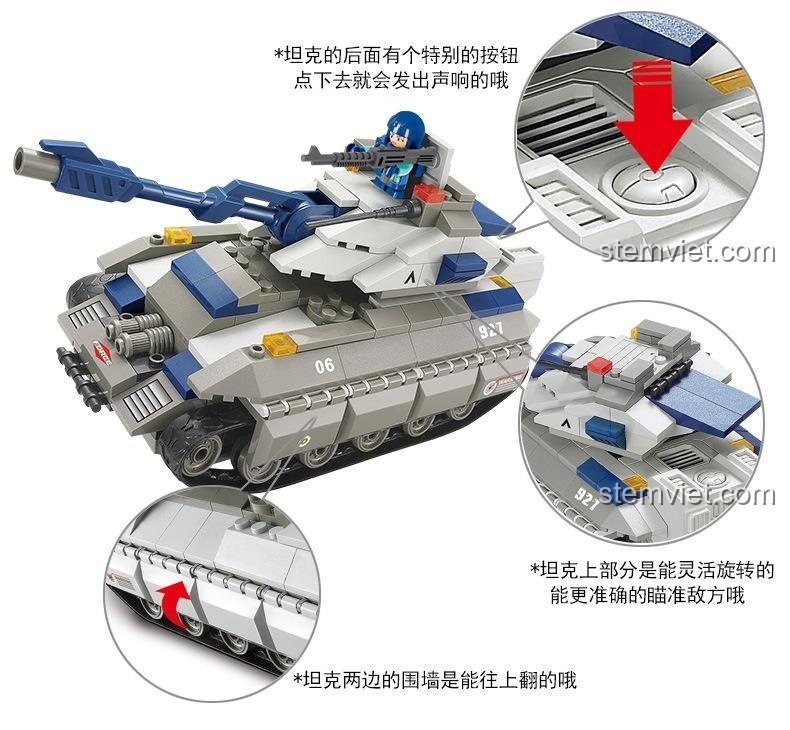 Sluban M38-B0211 Đặc nhiệm: Trụ sở Đặc cảnh - Hình ảnh minh họa